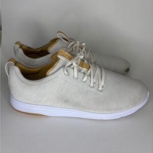 Travis Matthew Shoes Men Size 13 Beige Tan The Daily Lite Off Course Knit Casual